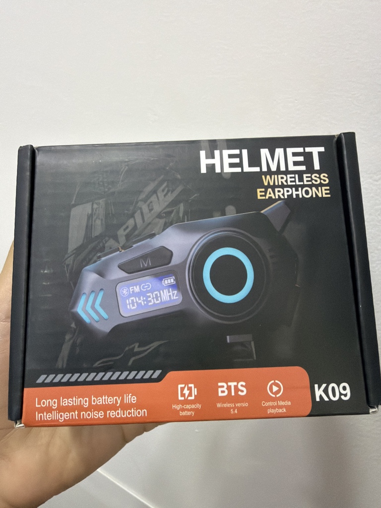 Intercomunicador Helmet K09 audífono inalámbrico