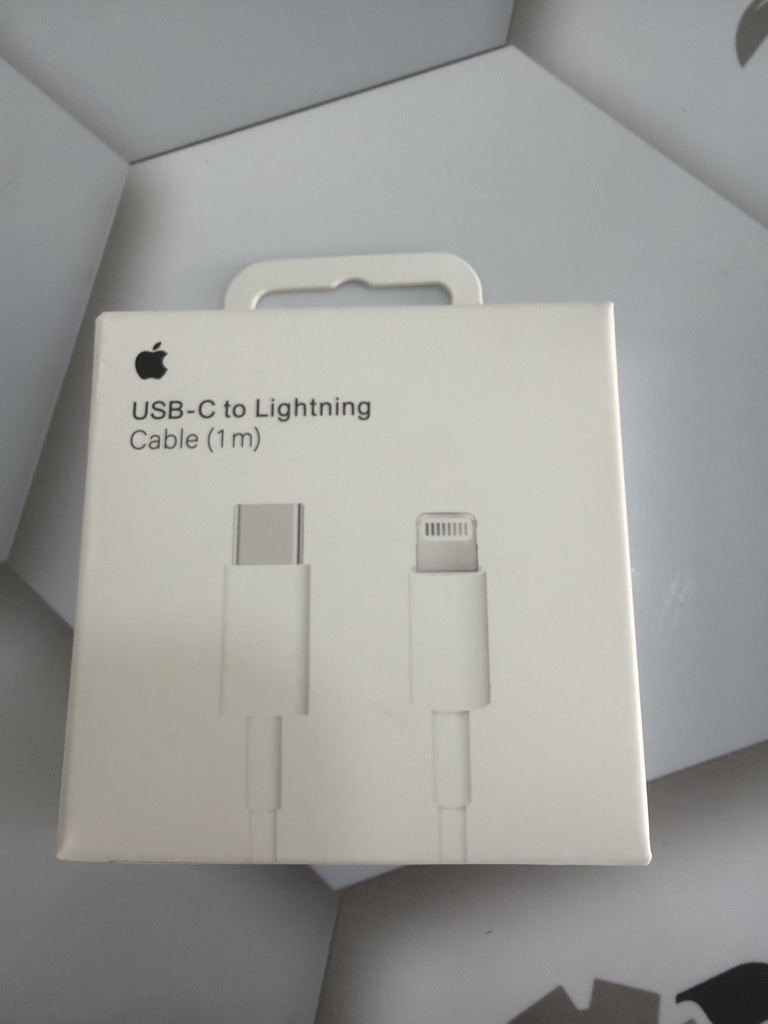 Cable iPhone Lightning-C a Lightning blanco