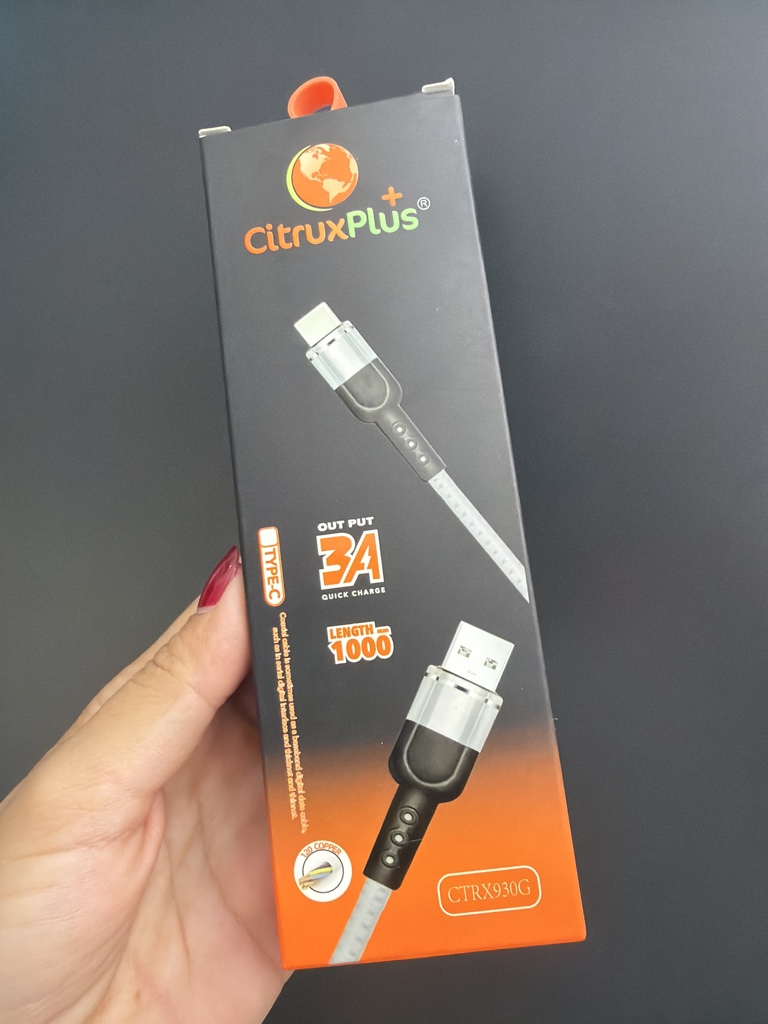 Cable CitruxPlus USB a Tipo 3A