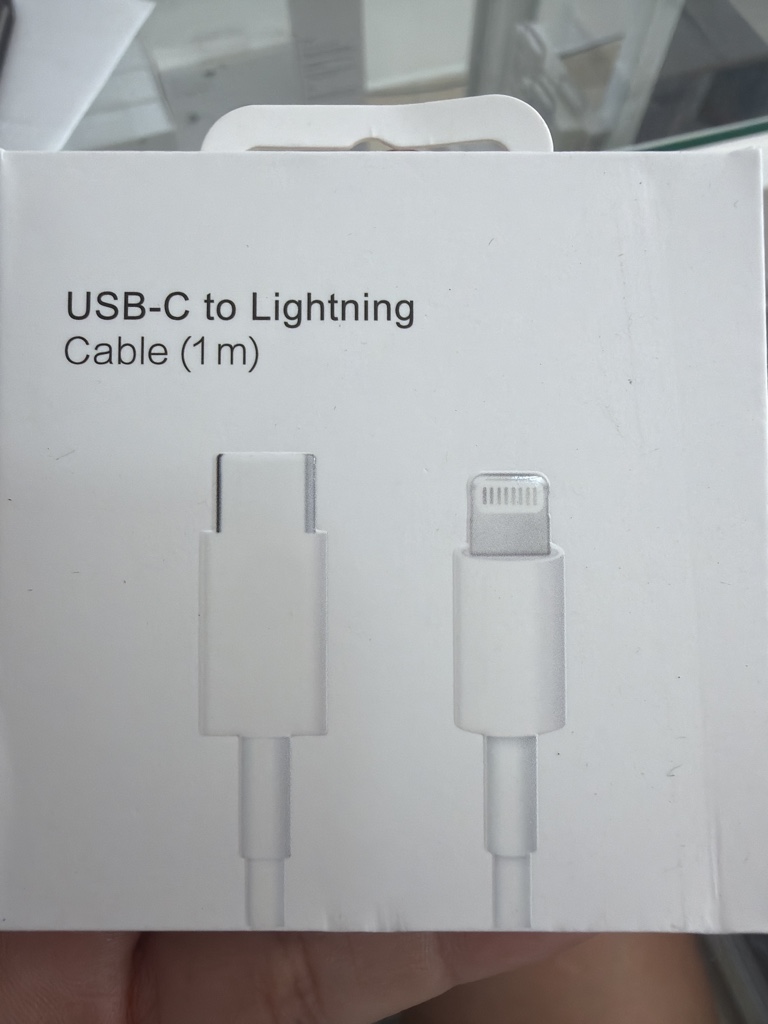 Cable iPhone Lightning tipo c 1m