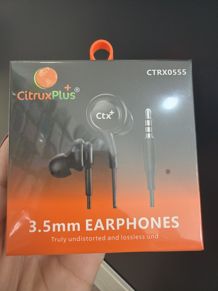 Citruxplus audifonos caja negros