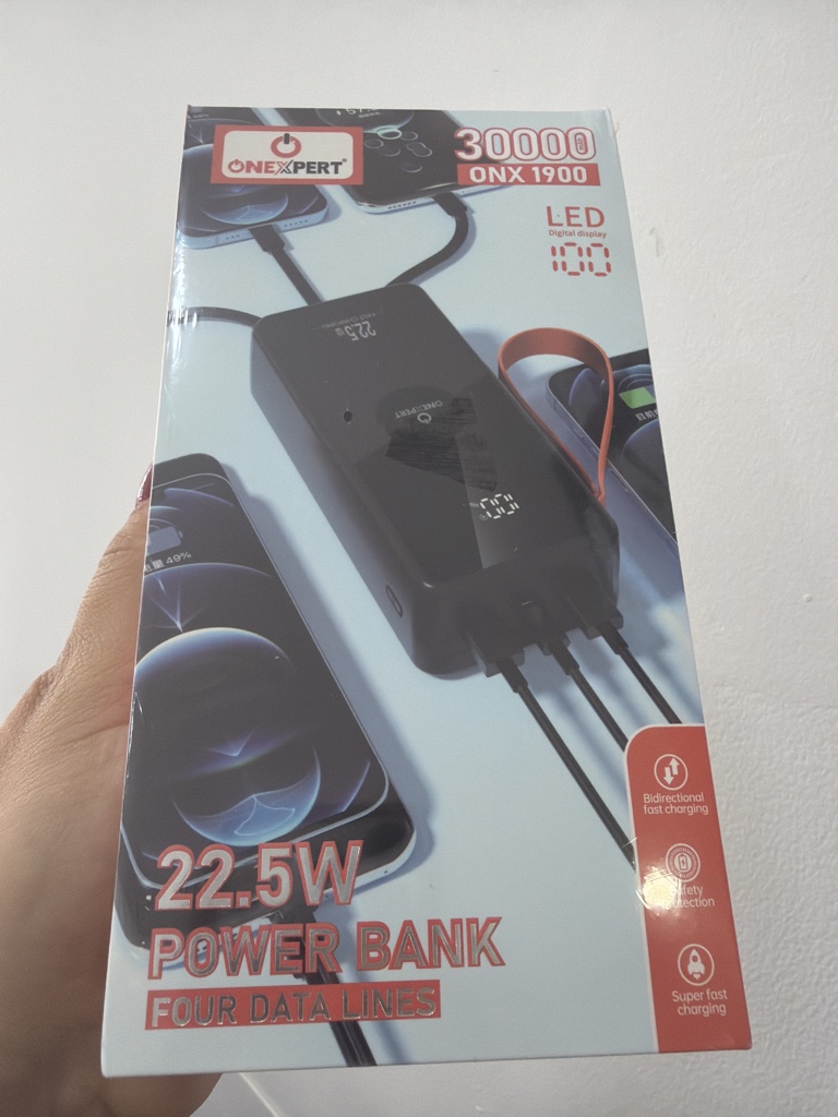 ONEXPERT Power Bank 30000mAh