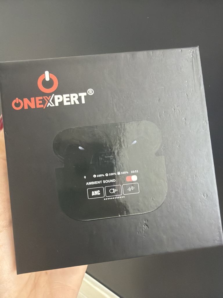 OneXpert audifonos inalambricos negros