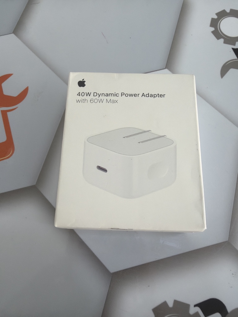 Adaptador iPhone  blanco 40W