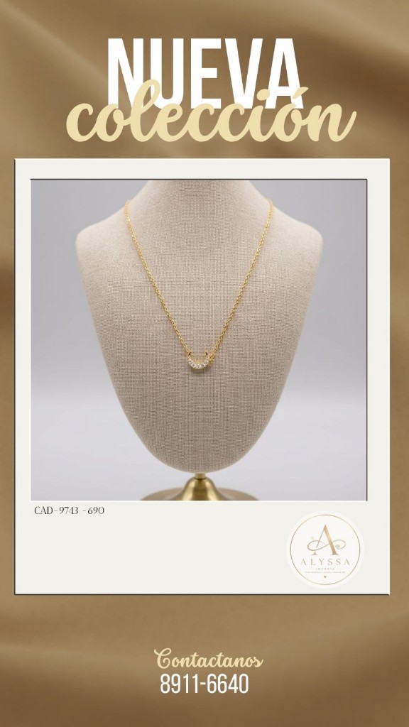 Alyssa collar dorado
