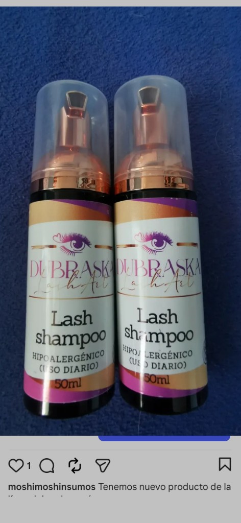 Dubraska Lash Shampoo 50ml