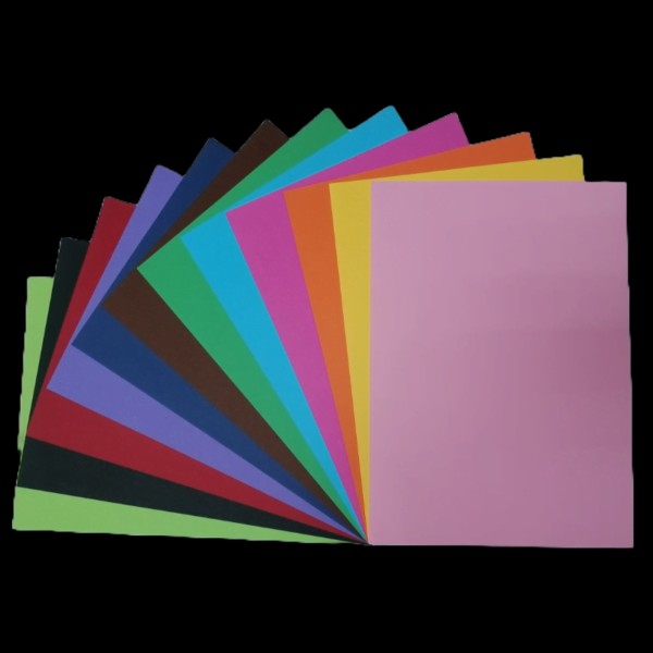 Hojas de colores