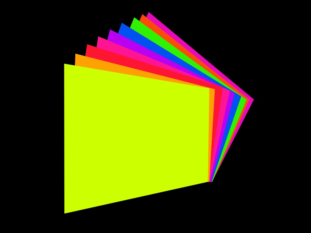 Cartulina fluorescente