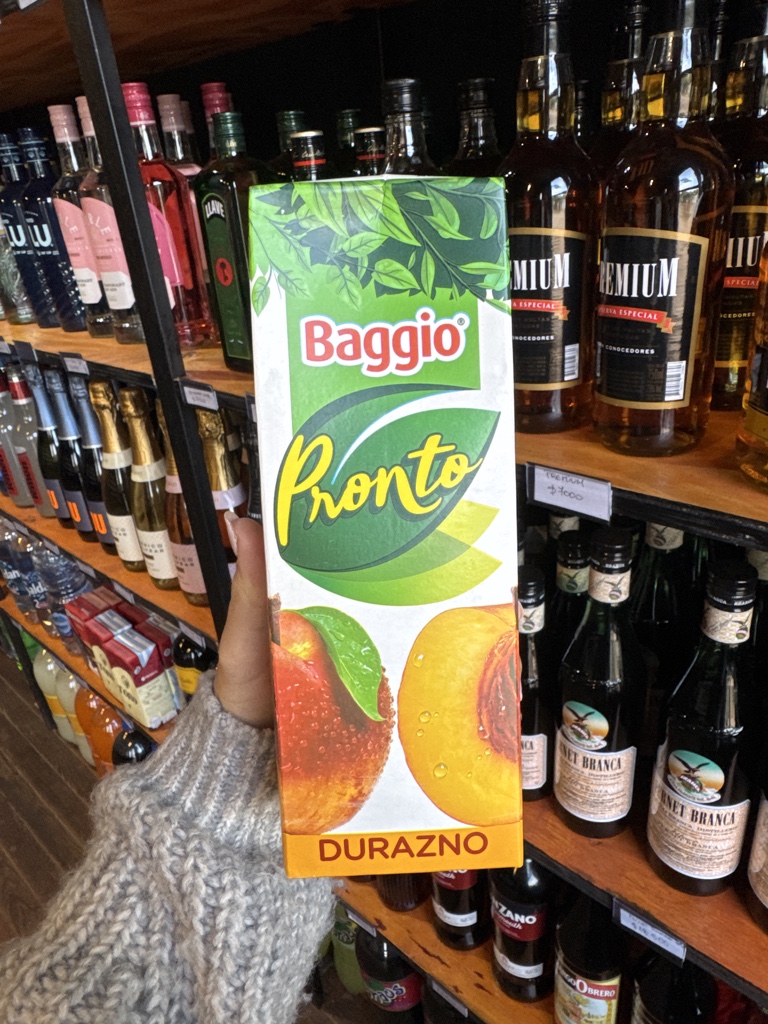 Baggio durazno 1ltr