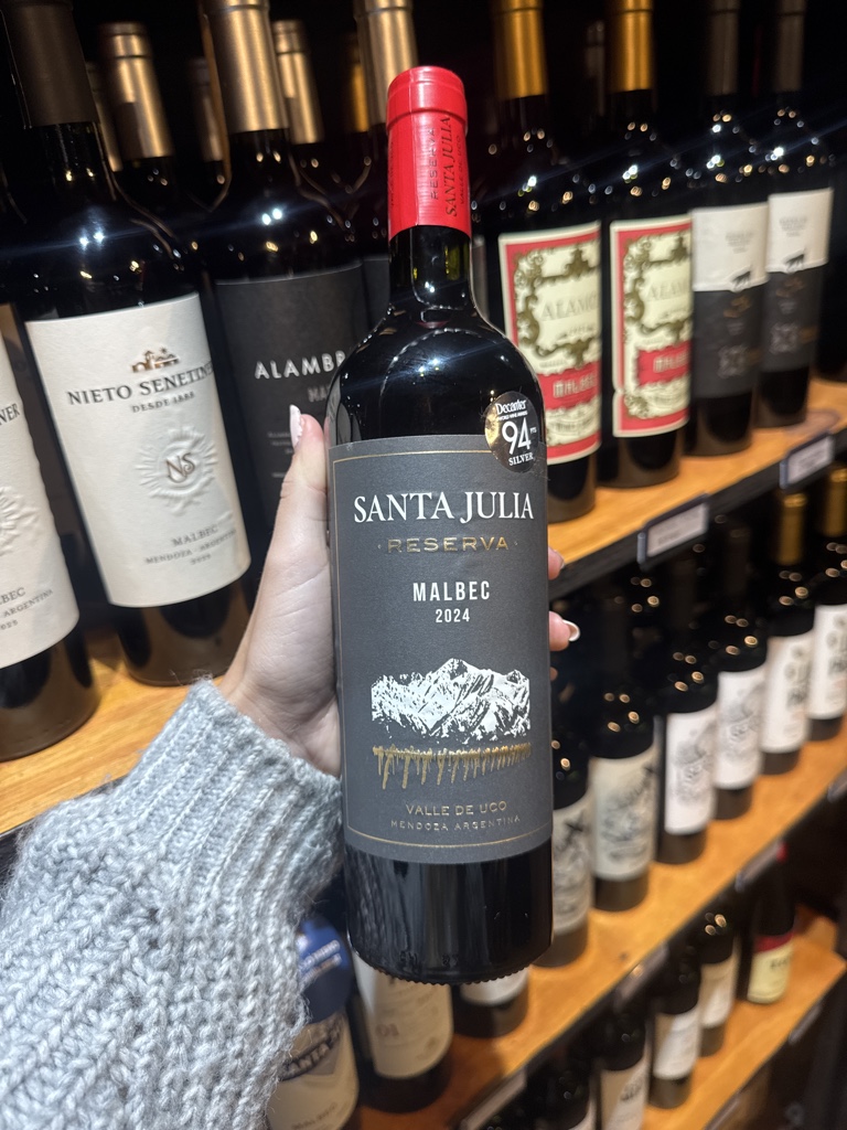 Santa Julia reserva malbec 750ml