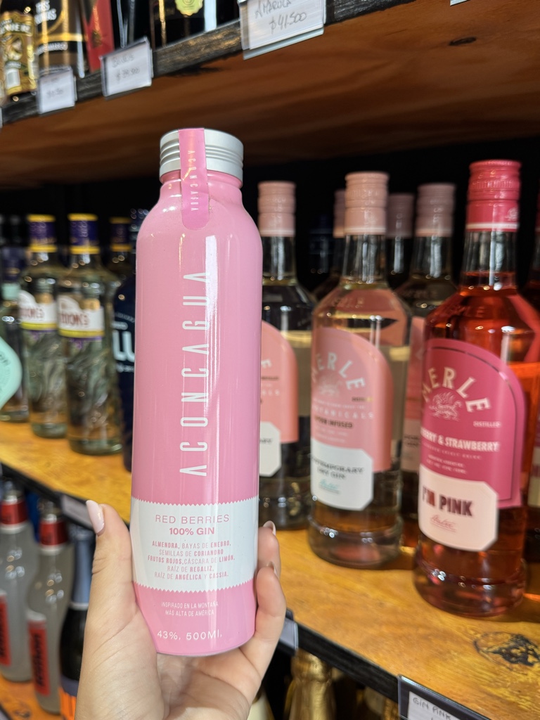 Gin aconcagua aluminio rosa 500ml