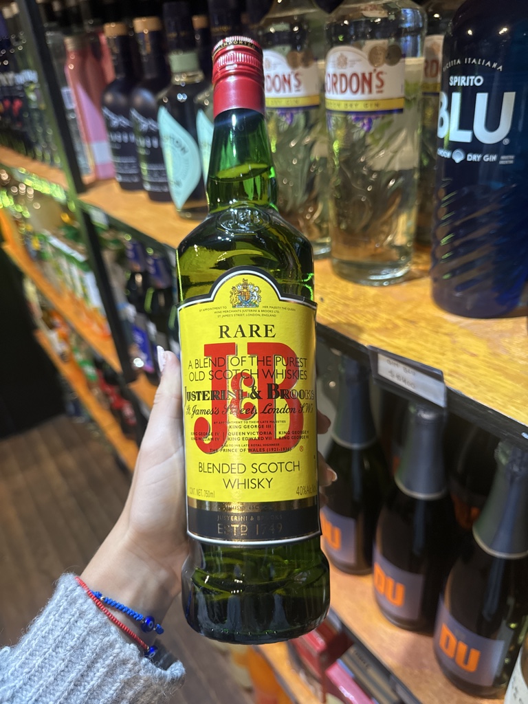 Whisky J & B Yellow