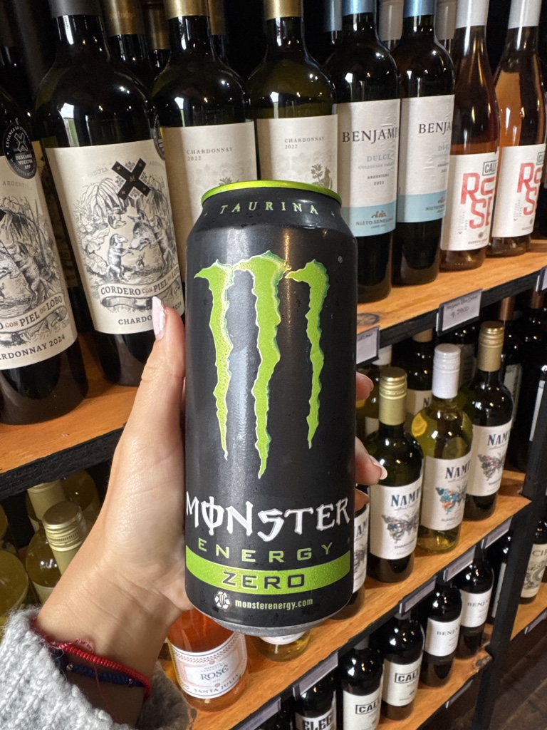 Monster Negro taurina