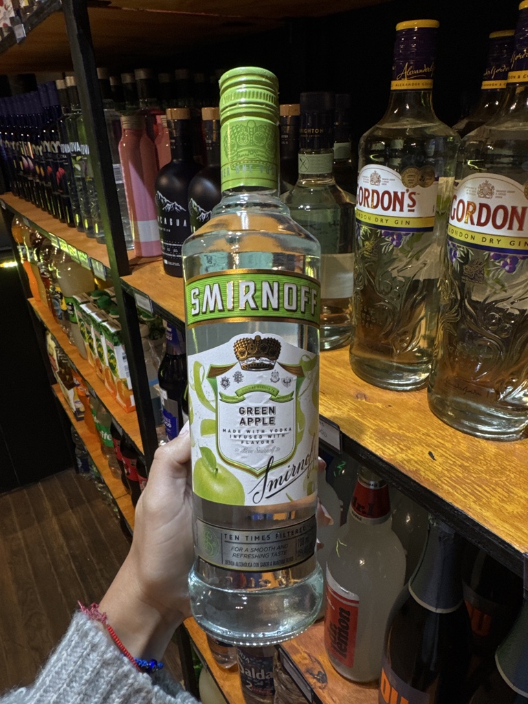 Smirnoff Green apple manzana