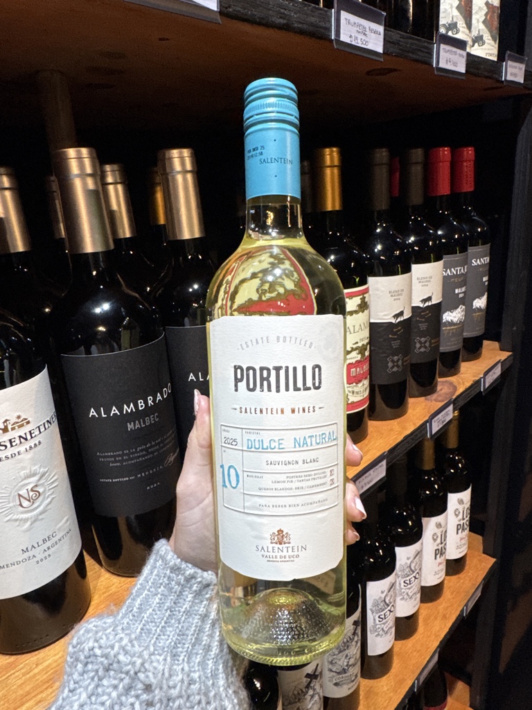 Portillo blanco dulce