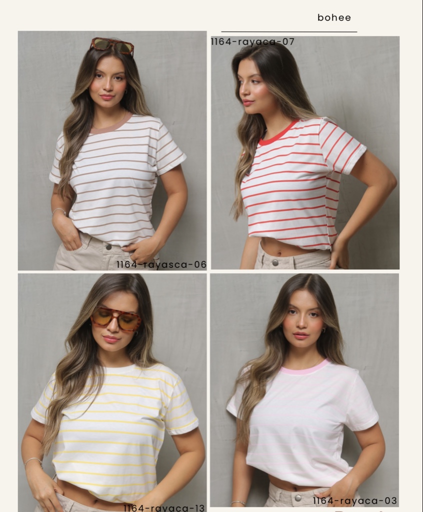 Camisetas rayadas