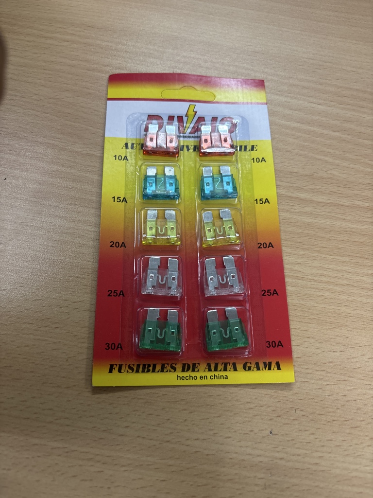 blister x 10 fusibles surtidos