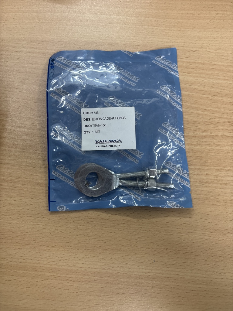 ESTIRA CADENA HONDA TITAN 150 (SET) YAKAWA