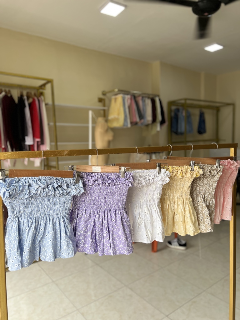 Blusa fruncida ojalillo