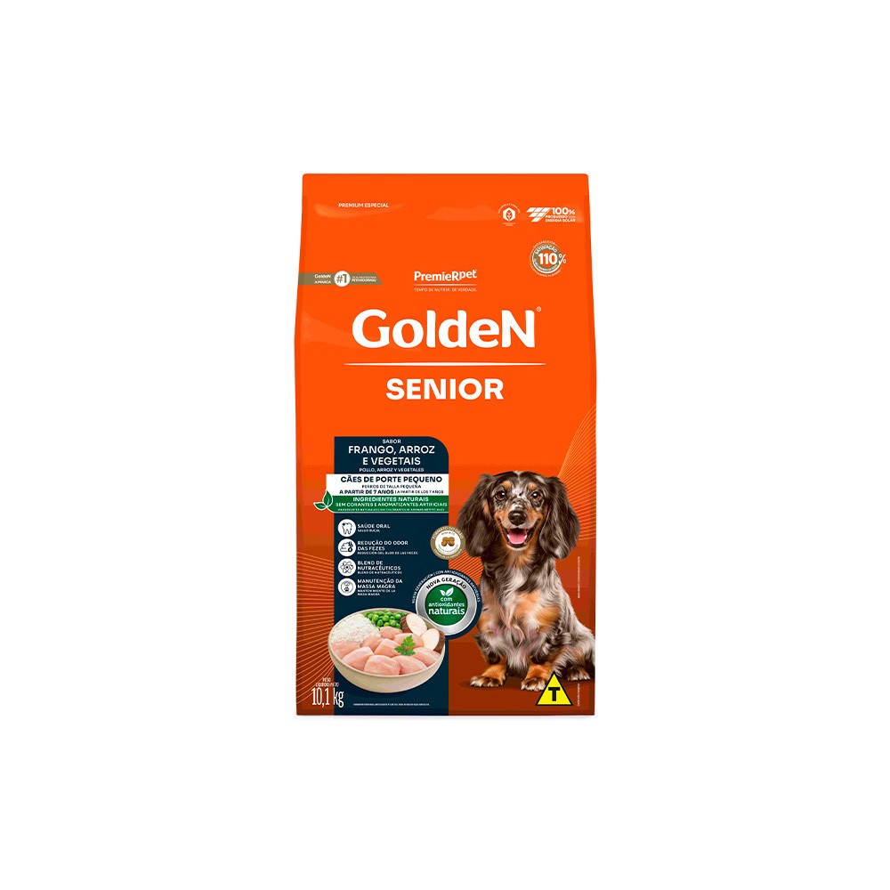 Golden Cães Sênior R.P Frango 10,1kg
