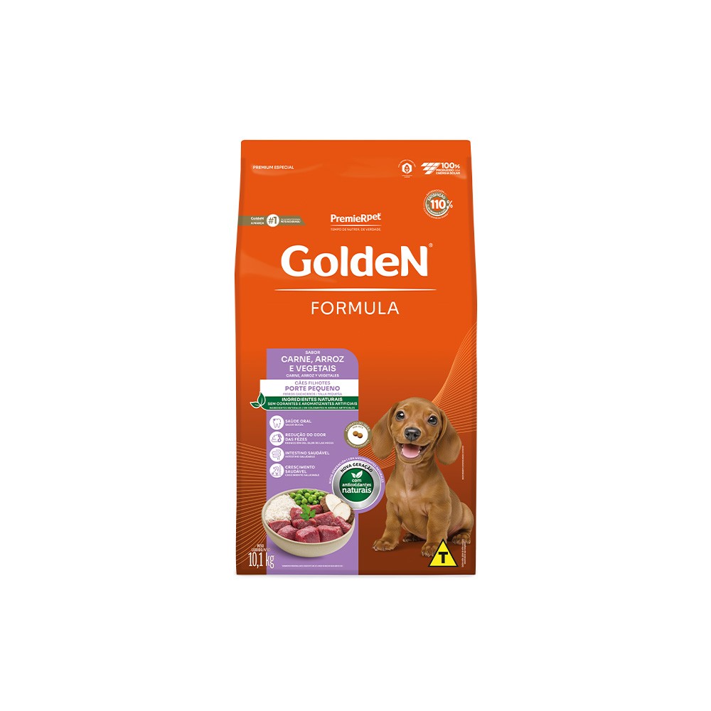 Golden Cães Filhotes R.P Carne 10,1kg