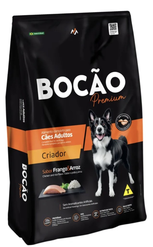 Bocão Cães Adultos 20kg