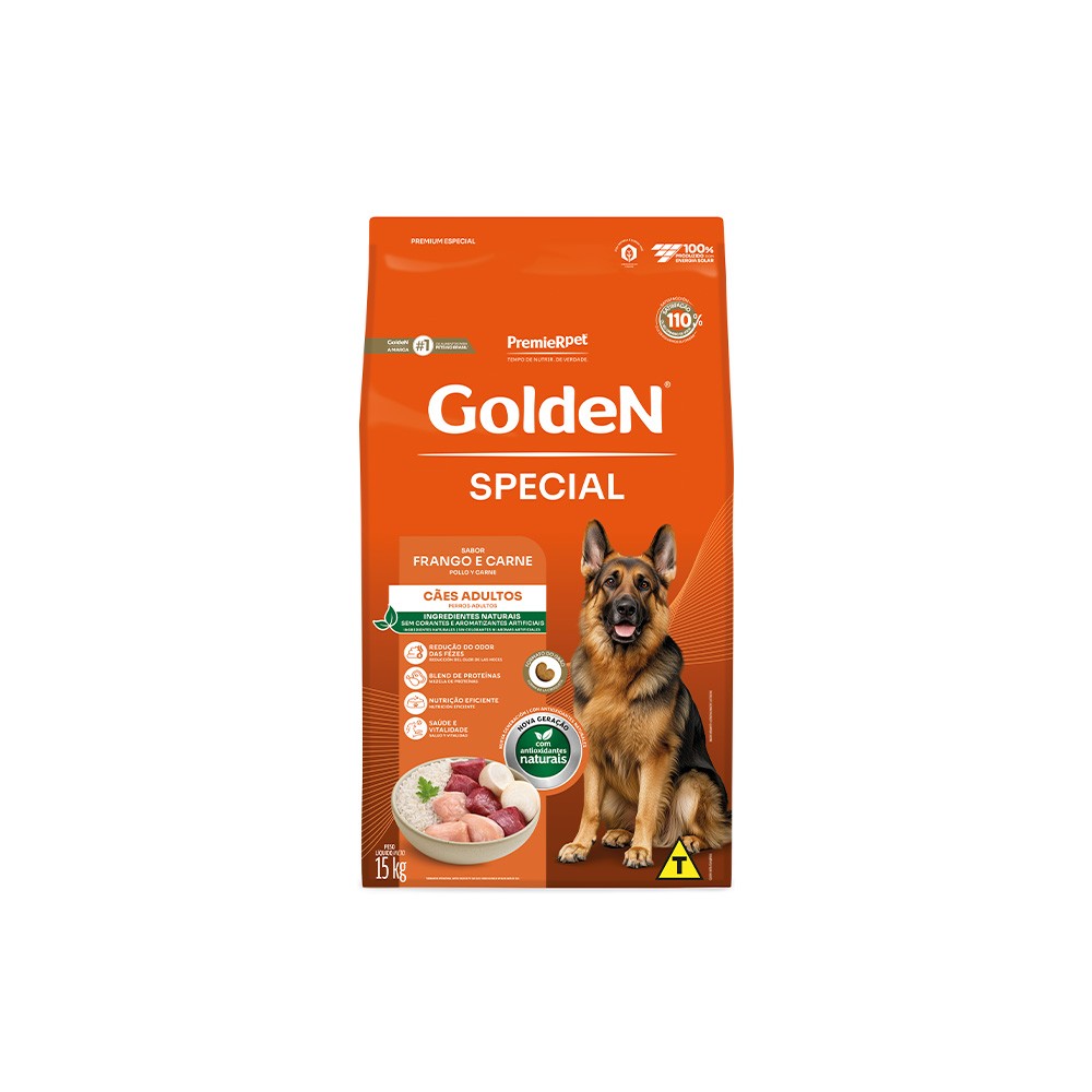Golden Special Cães Adultos 20kg