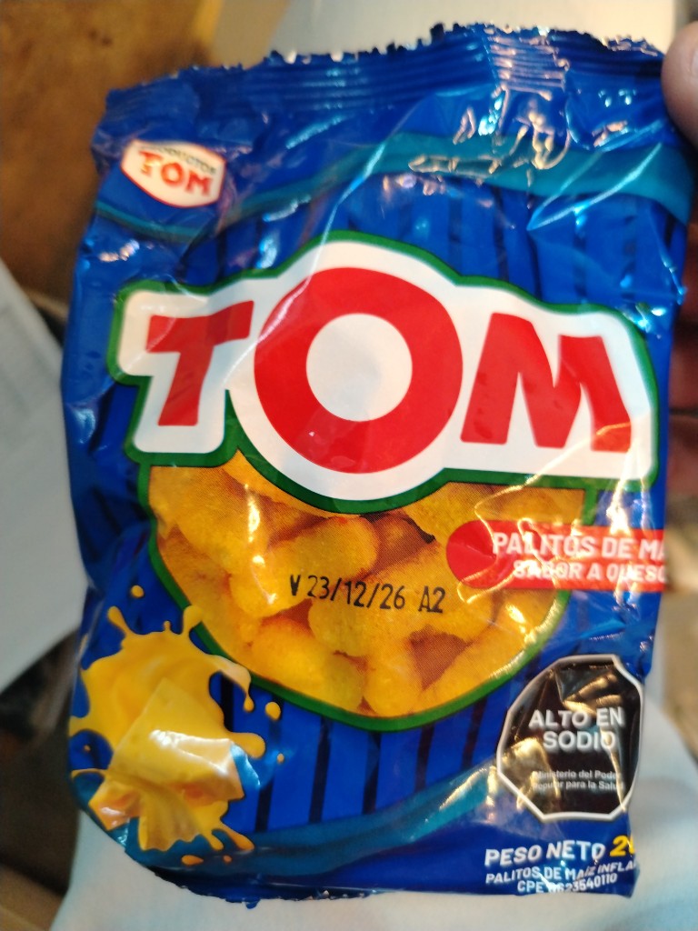 Tom palitos de Maiz pequeños 20gr
