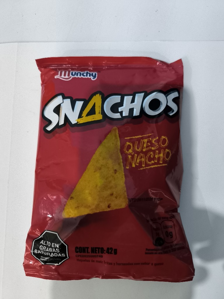Snachos queso nacho 42GR