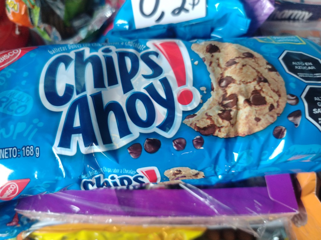 Chips Ahoy galletas con chispas