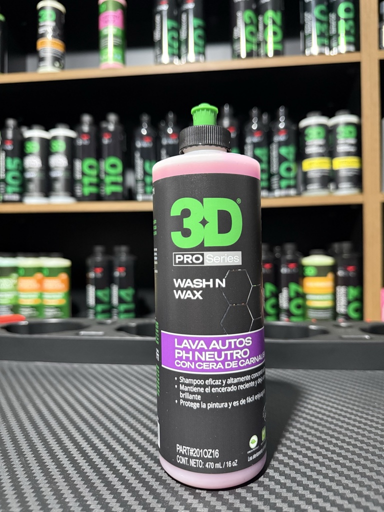 201 - 3D - WASH N WAX
