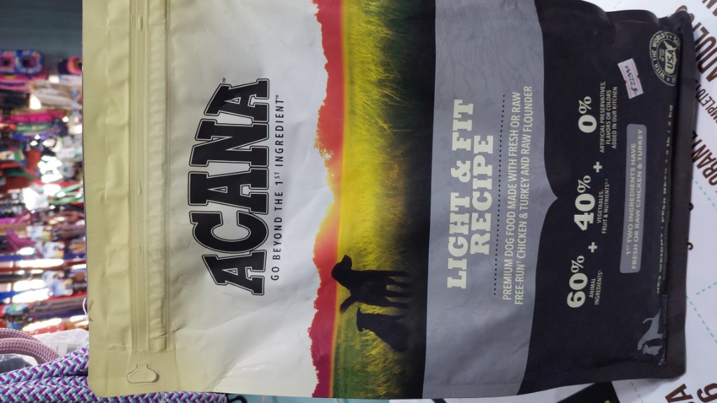 Acana Light & Fit dog 2 kilos
