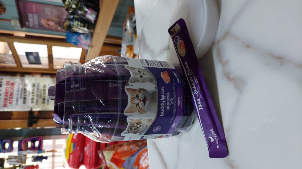 Buddy Pet snack crema tuna salmon