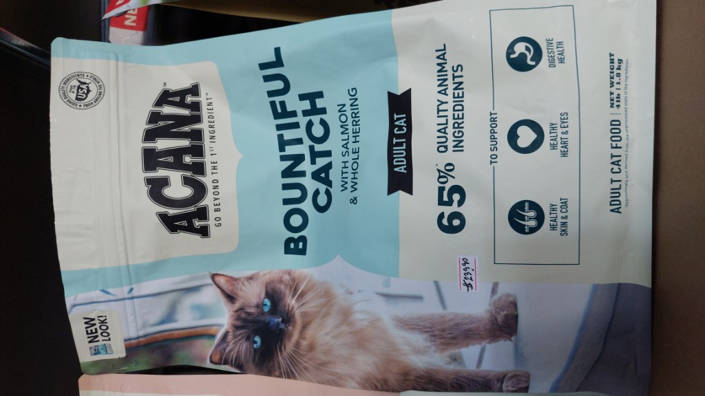 Acana Bountiful Catch Adult Cat 1.8 kilos