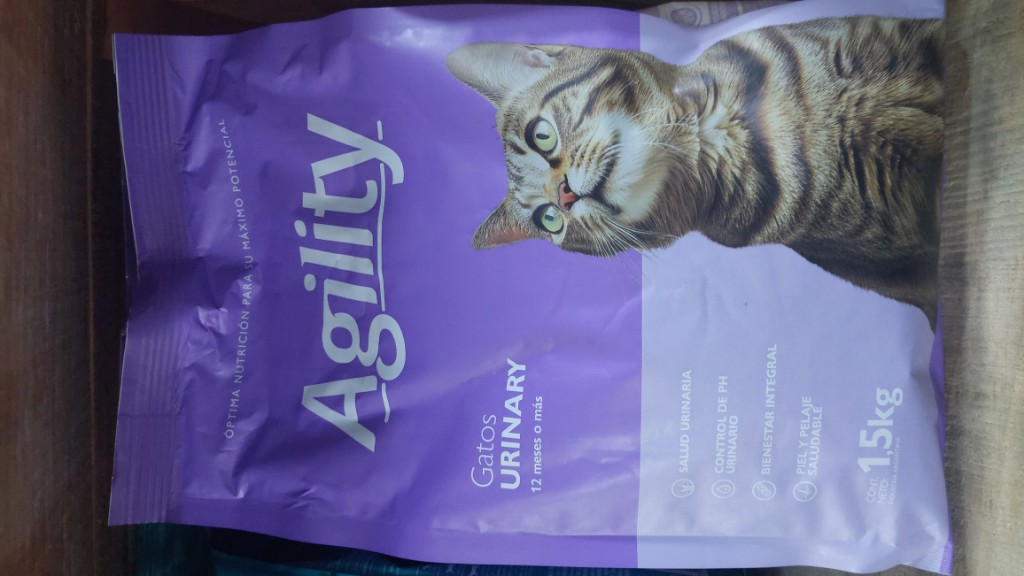 Agility Urinary gatos 1,5kg