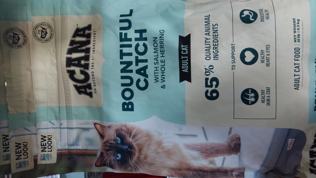 Acana Bountiful Catch gato adulto 4.5 kilos