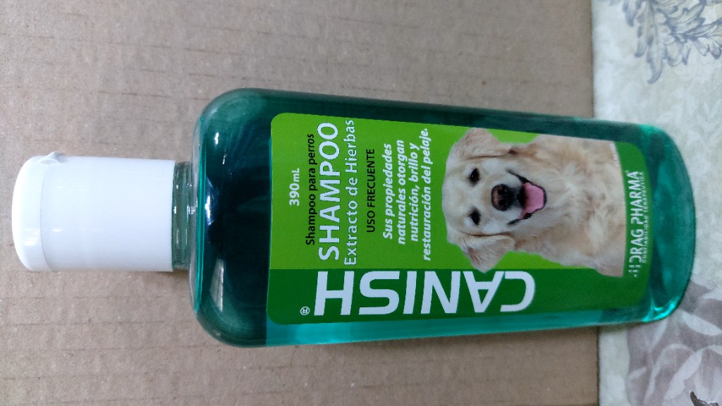 CANISH shampoo perros hierbas 390mL