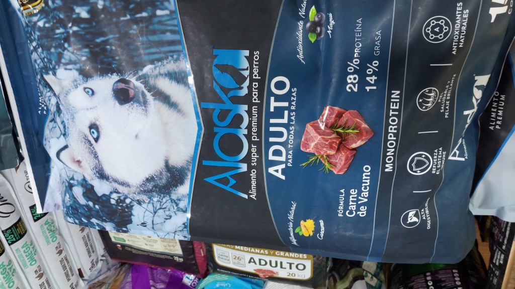 Alaska Adulto Carne de Vacuno 15 kilos