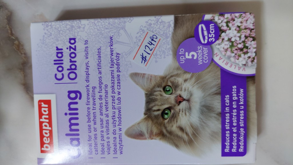 Beaphar collar calmante gato 35cm
