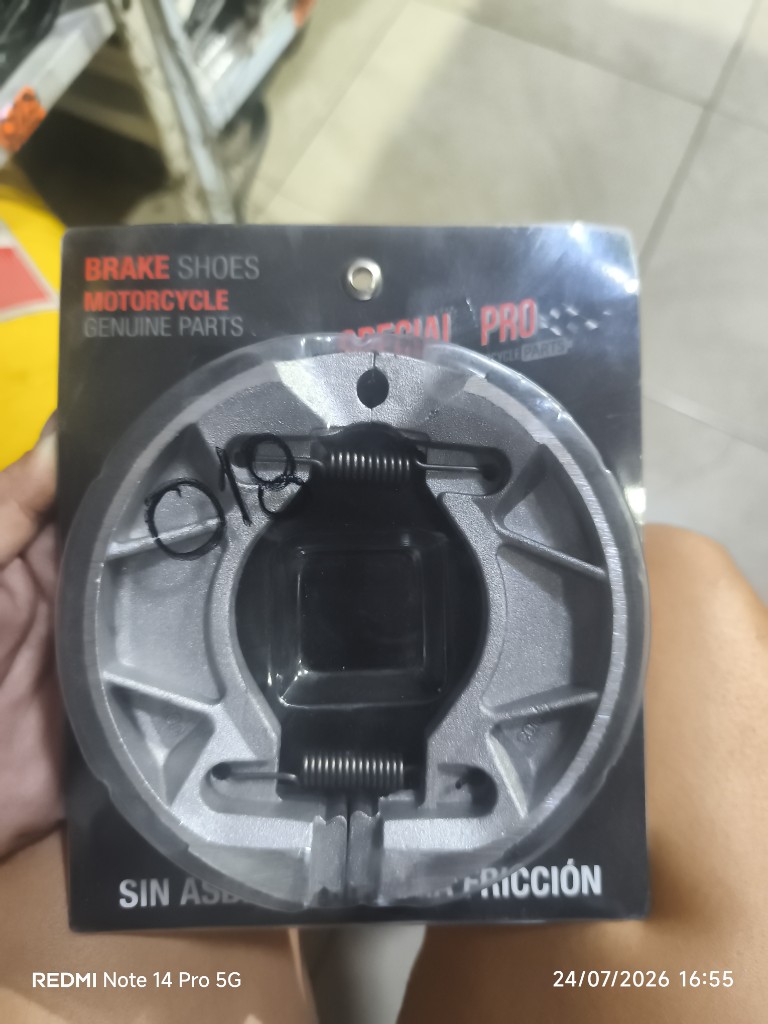 Bandas 018 Brake Shoes motocicleta