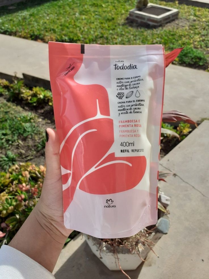 REPUESTO DE CREMA TODODIA FRAMBUESA Y PIMIENTA ROSA