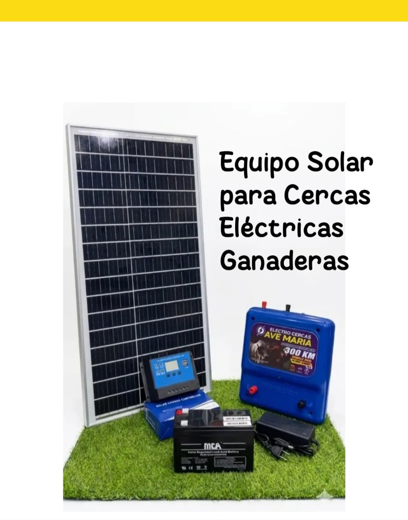 2029 Equipo solar para cerca eléctrica ganadera