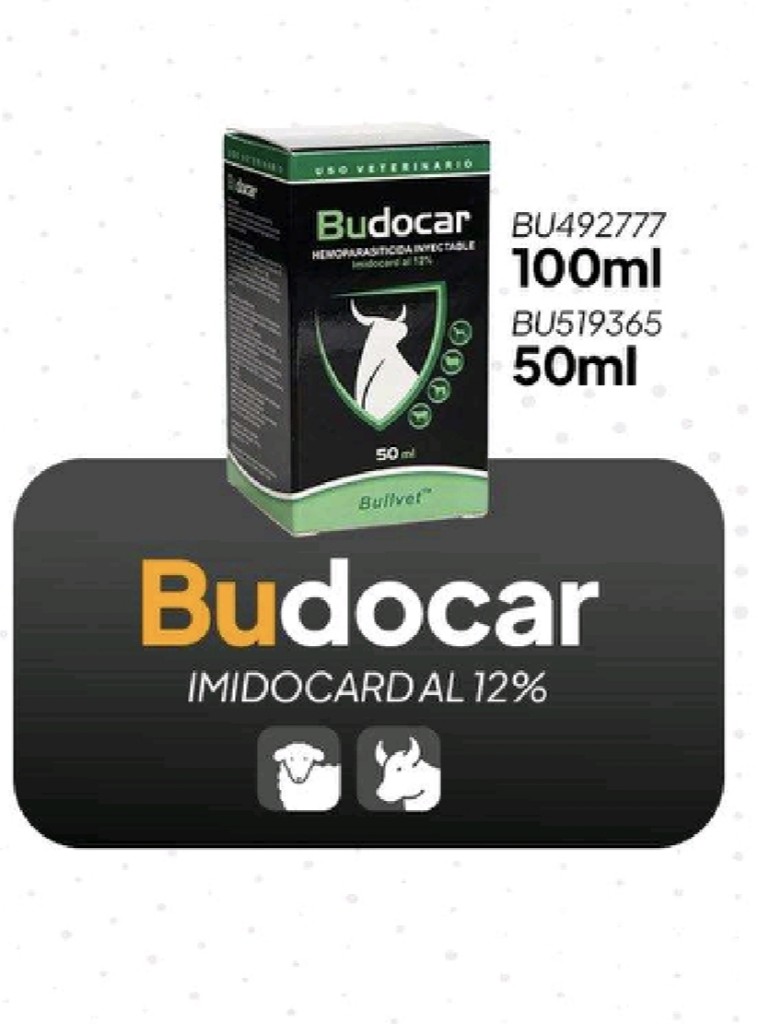 Budocar Imidocard 12% 50ml