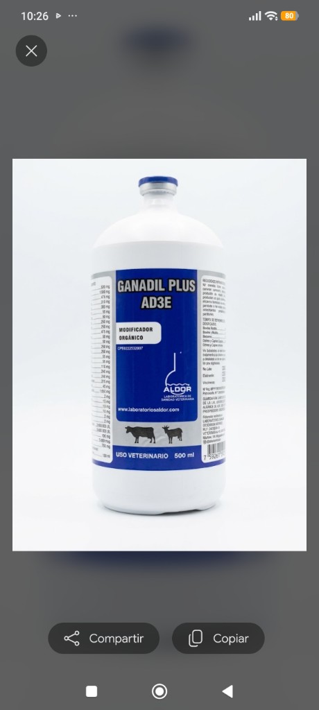 Ganadil Plus AD3E 500ml