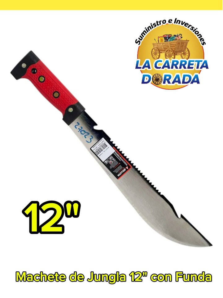 1505 Machete de jungla 12"