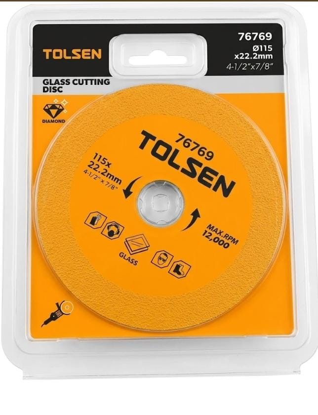 Disco corte continuo de diamante 1" TOLSEN
