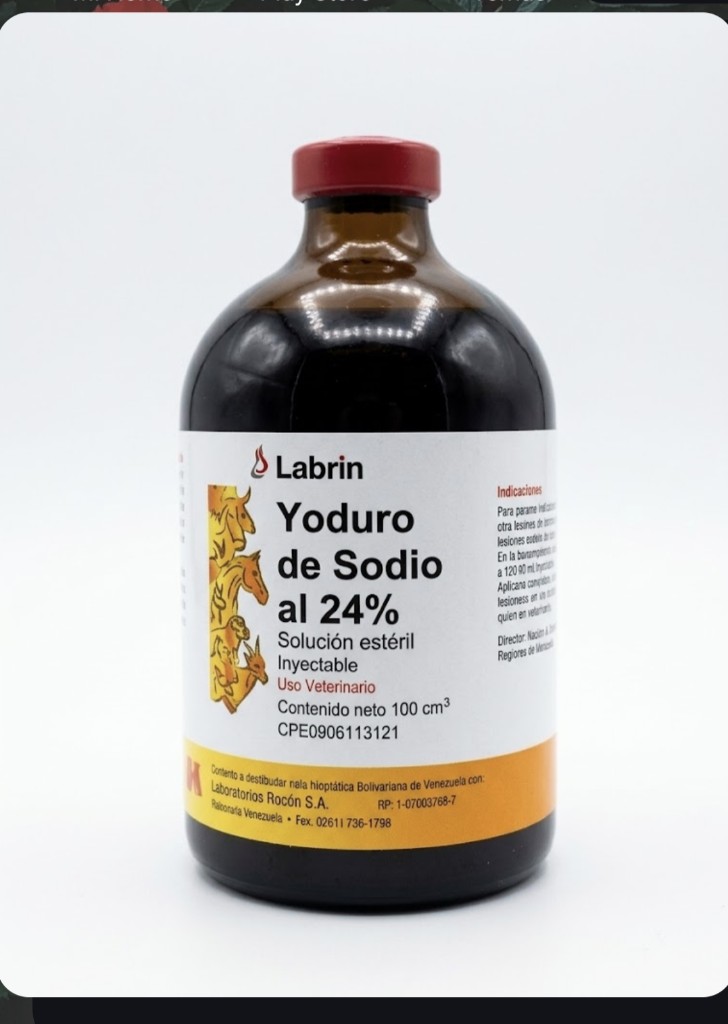 Labrin Yoduro de Sodio 24% 100ml