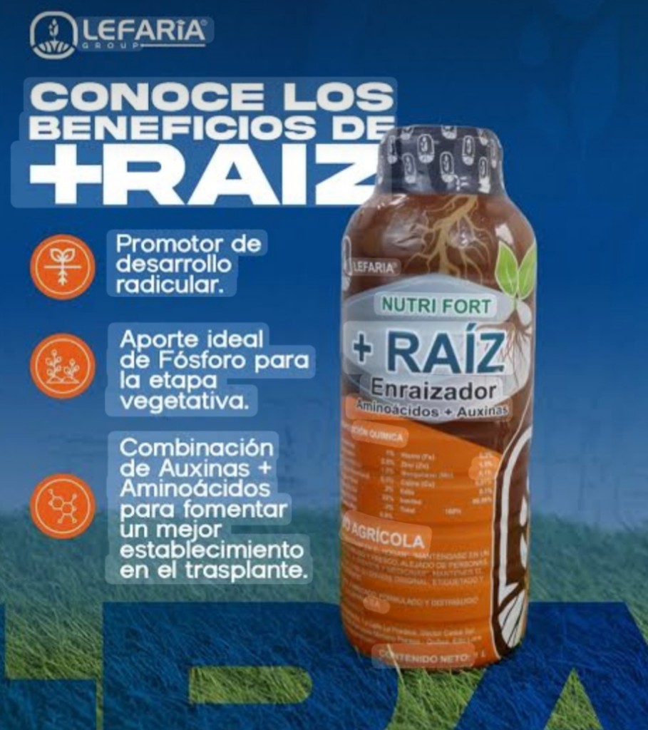 0400 Nutri Fort +Raíz enraizador 1l