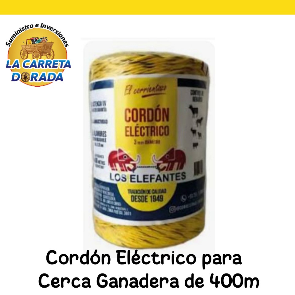 2051 Los Elefantes cordón eléctrico 400 m