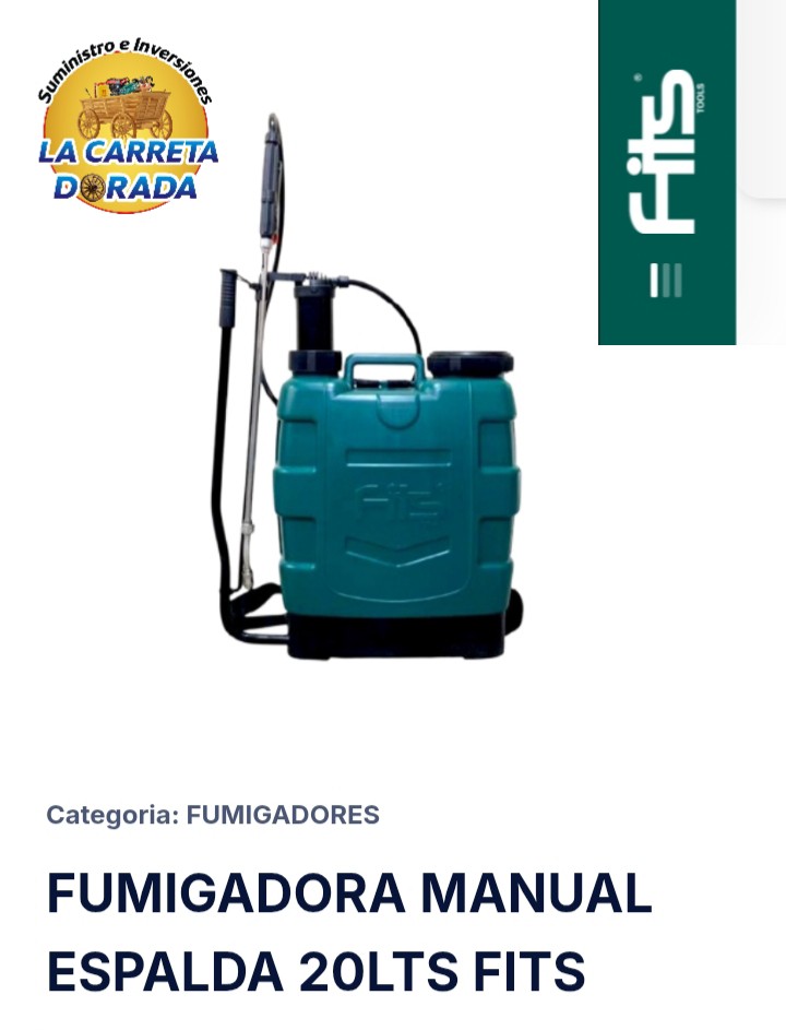 0909 Fits fumigadora manual 20L